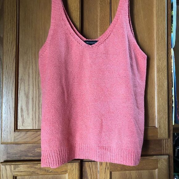 Gibsonlook Double V Ribbed Sweater Tank - M - Picture 4 of 11